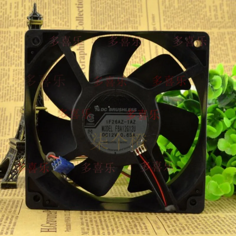 

ZMZM for PANAFLO 12CM 12038 DC12V 0.65A FBA12G12U Cooling Industrial Fan High Power