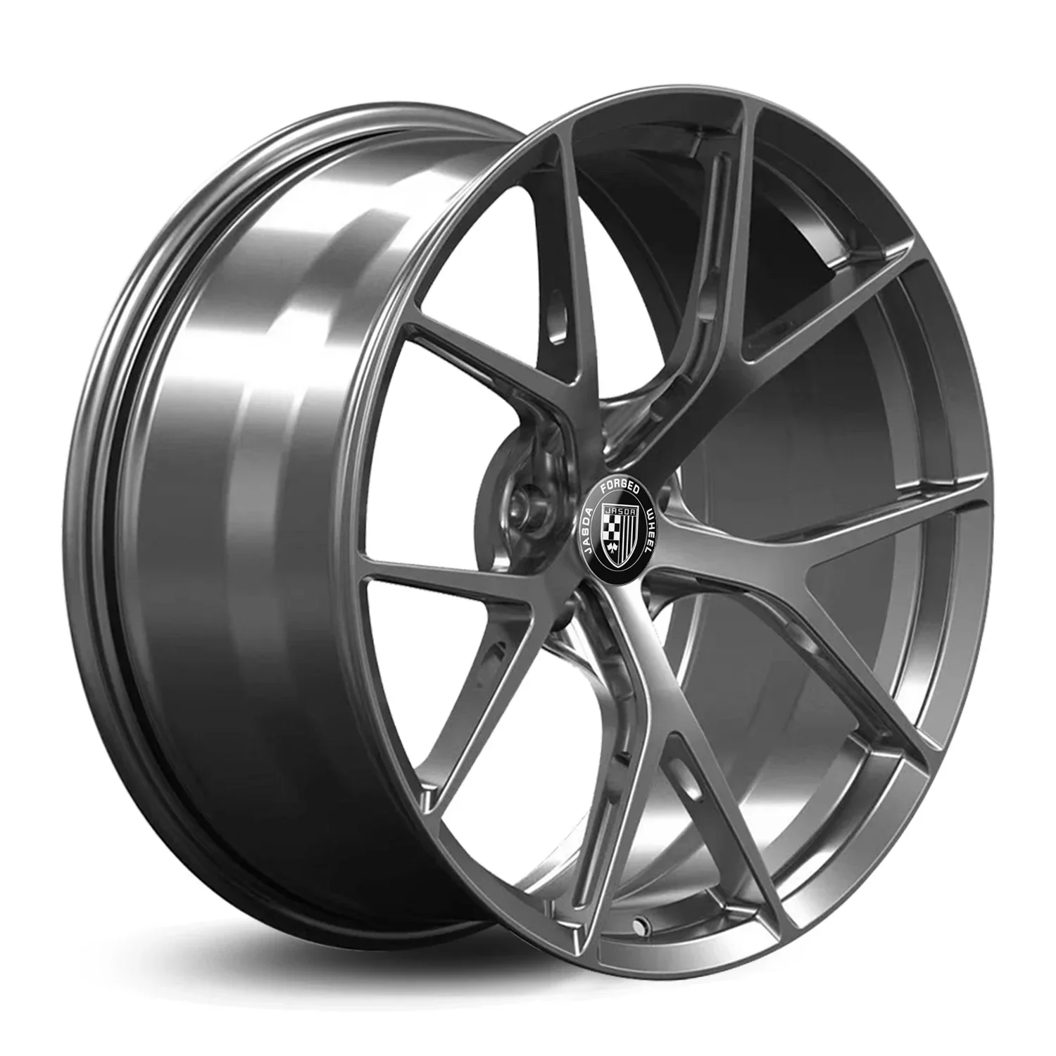 Most Popular Custom Design 5x120 1 Piece Forged Gloss Black Concave Forged Luxury Car Alloy Rims 20 Inch Wheels