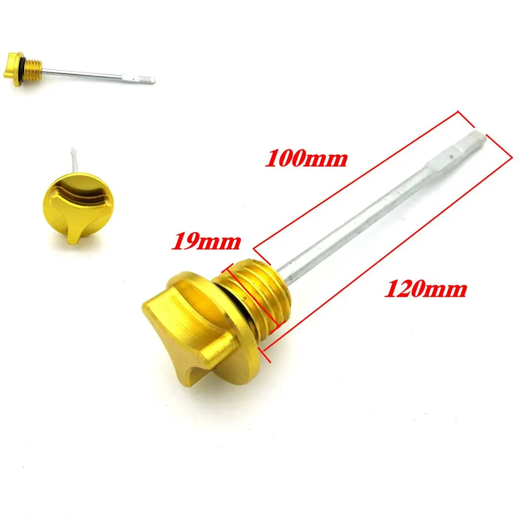 1 Pieces CNC Dip Stick Oil Dipstick for Lifan GPX Quad for Kazuma