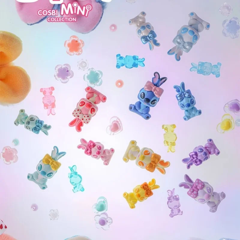 

Горячие игрушки Stitch Mini Cosbi слепая сумка одинарная/набор милых гранул