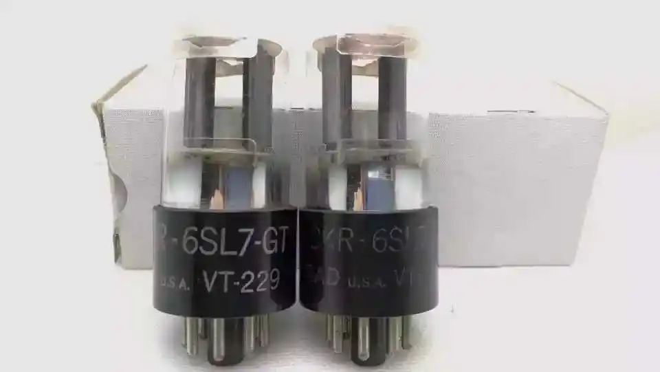 New RCA 6SL7 RCA 6SN7 Electronic Tube Replacement Soviet Dawn 6N9P 5691 ECC35 6H9C Precision Matching