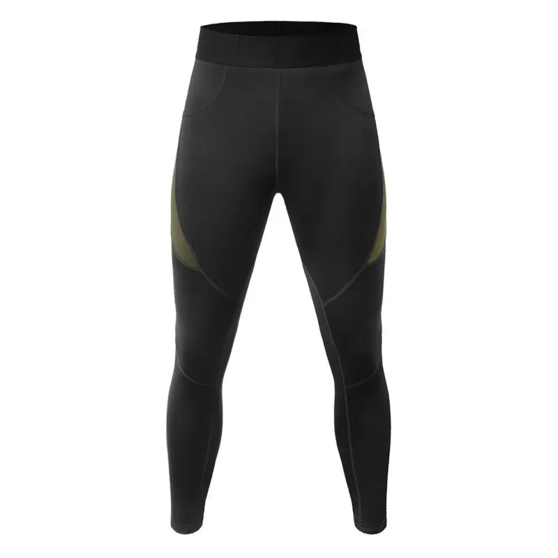 الخريف الشتاء ملابس اخلية حرارية الرجال قاعدة طبقة طويلة جونز رقيقة الصوف ضغط الرياضة ملابس داخلية مجموعات الرجال #4