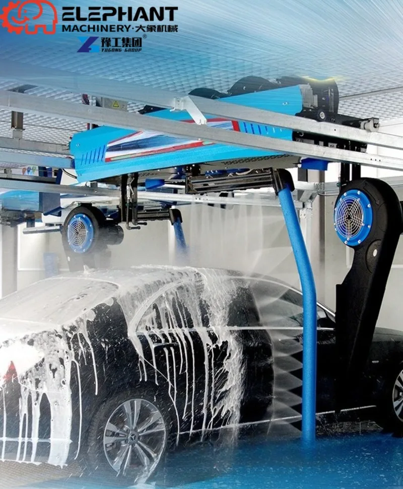 Cheap Price 18.5KW High Pressure Automatic Car Wash Machine with Ultrasonic Distance Measurement and Anti-collision Warning