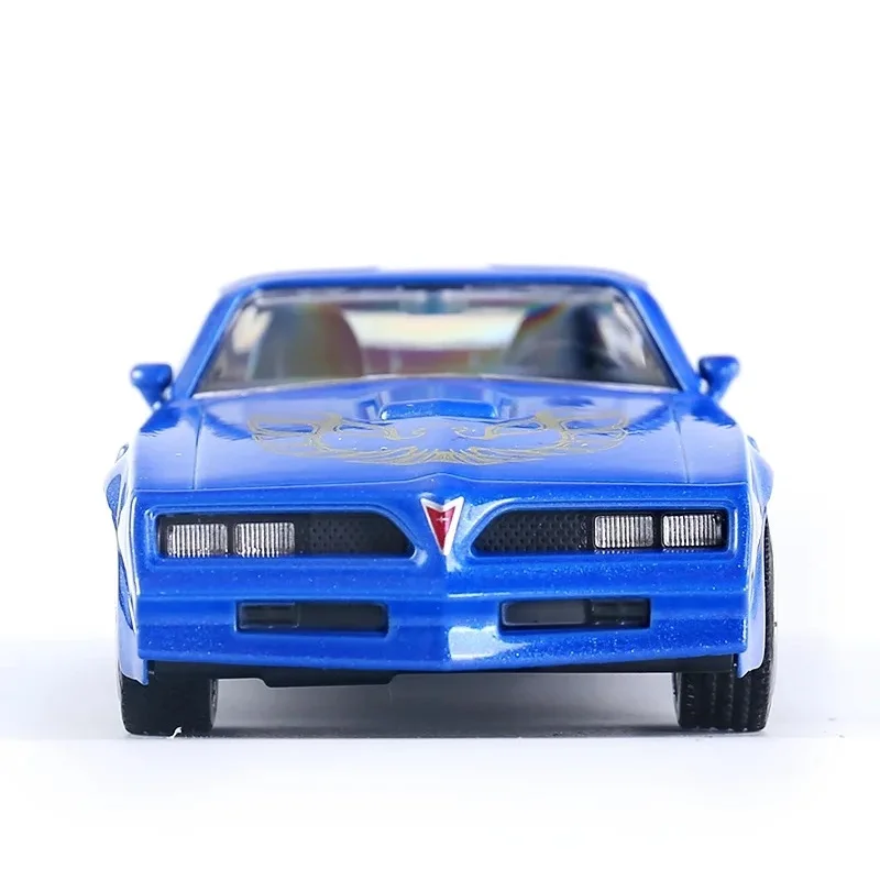 Retro Classic Supercar Pontiac Firebird 1978 Simulation Diecast & Toy Vehicle Pull Back Car RMZ city 1:36 Alloy Collection Model
