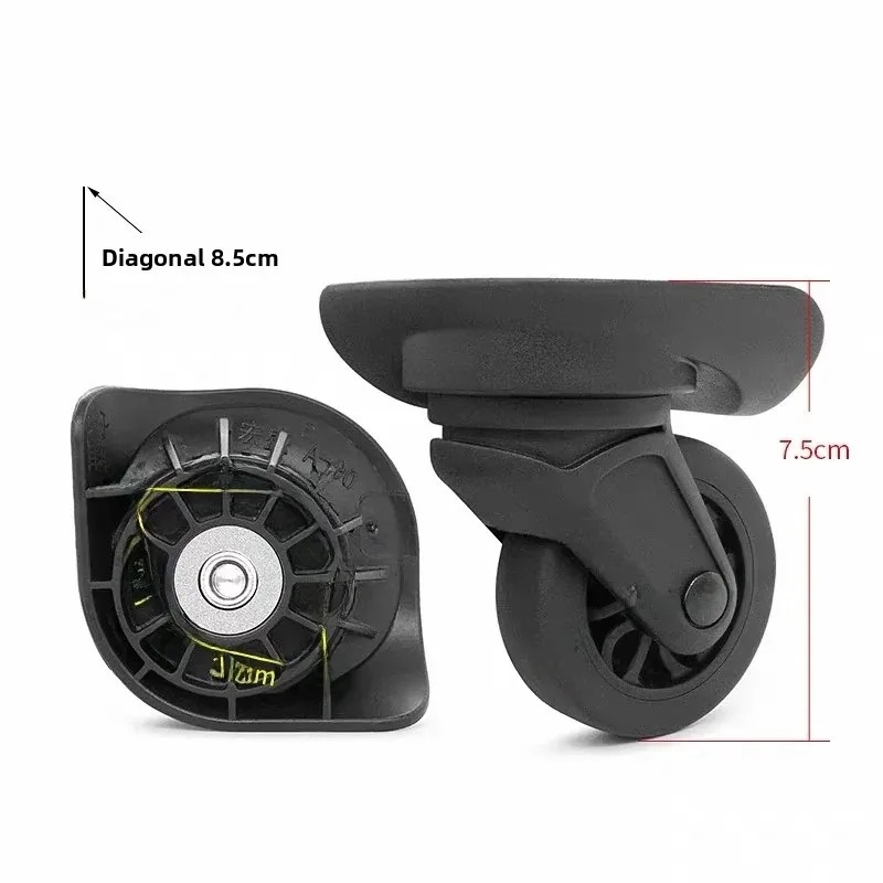 Hengsheng A90 Luggage Replacement Wheels New Suitcase Universal Wheels Travel Bag Gliders DIY Accessories Winter 2026 Hardware