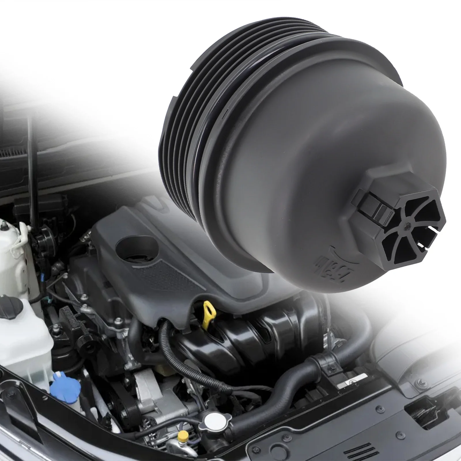 لفورد ل ترانزيت MK7 2 2 4 محرك الديزل استبدال مبيت مرشح التدفق العالي غطاء غطاء OEM 3M5Q6737AA يناسب MK4