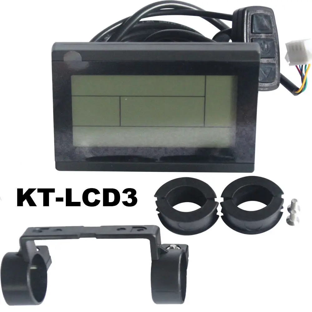 Ebike LCD3 SW900 Dash Meter Electric Bicycle Battery Status Display Panel For Cycling Riding Conversion Hardware