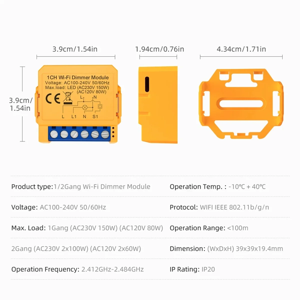 T36C Tuya Wifi Smar…