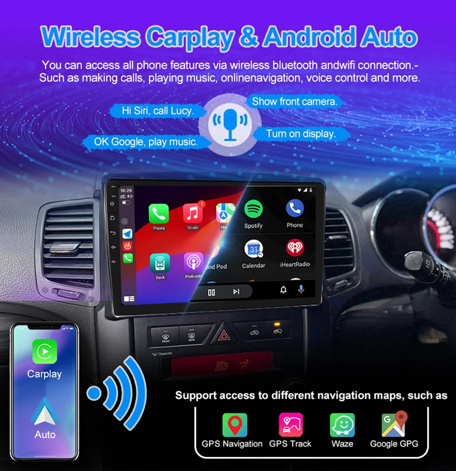 لجيلي CK 2008 - 2016 أندرويد 12 سيارة الوسائط المتعددة راديو فيديو GPS CarPlay 9 بوصة رأس الشاشة وحدة 2K QLED ستيريو مشغل أقراص مضغوطة #5