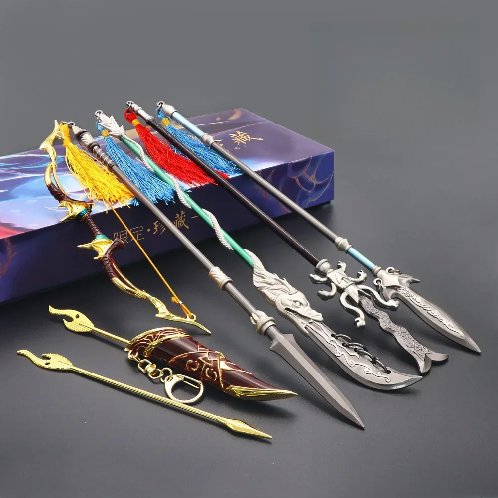 Mini antyczna katana chiński miecz mały stalowy nóż ninja broń Model prawdziwy rozmiar japońska katana metalowa szabla samurajska zabawka dla dzieci