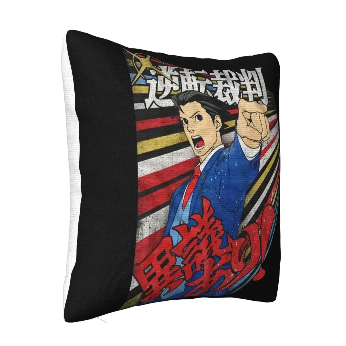 Ace Attorney T- Phoenix Wright Igiari Black Hot Trend Selling Creative Interested Pictures Comfortable Pillow Case