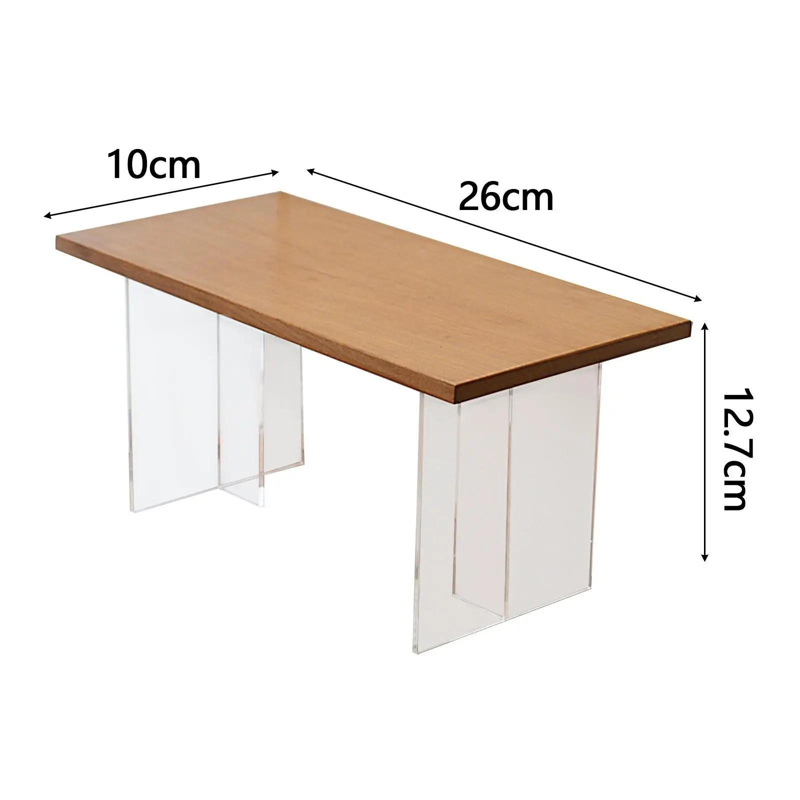 مقياس 1:6 لتزيين أثاث بيت الدمى أثاث غرفة المعيشة لمكتب الدمية 12 بوصة