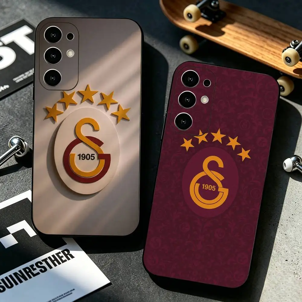 Galatasarays SK Mens Fave Phone Case Black Silicone Soft For Samsung S25,S24,S21,S22,S23,S30,Ultra,S20,Plus,Fe,Lite