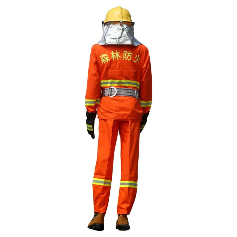 CK TECH Breathable Thermal Radiation Firefighting Equipment Heat Resistant Safety Clothing Waterproof Fireproof Fireman Suit