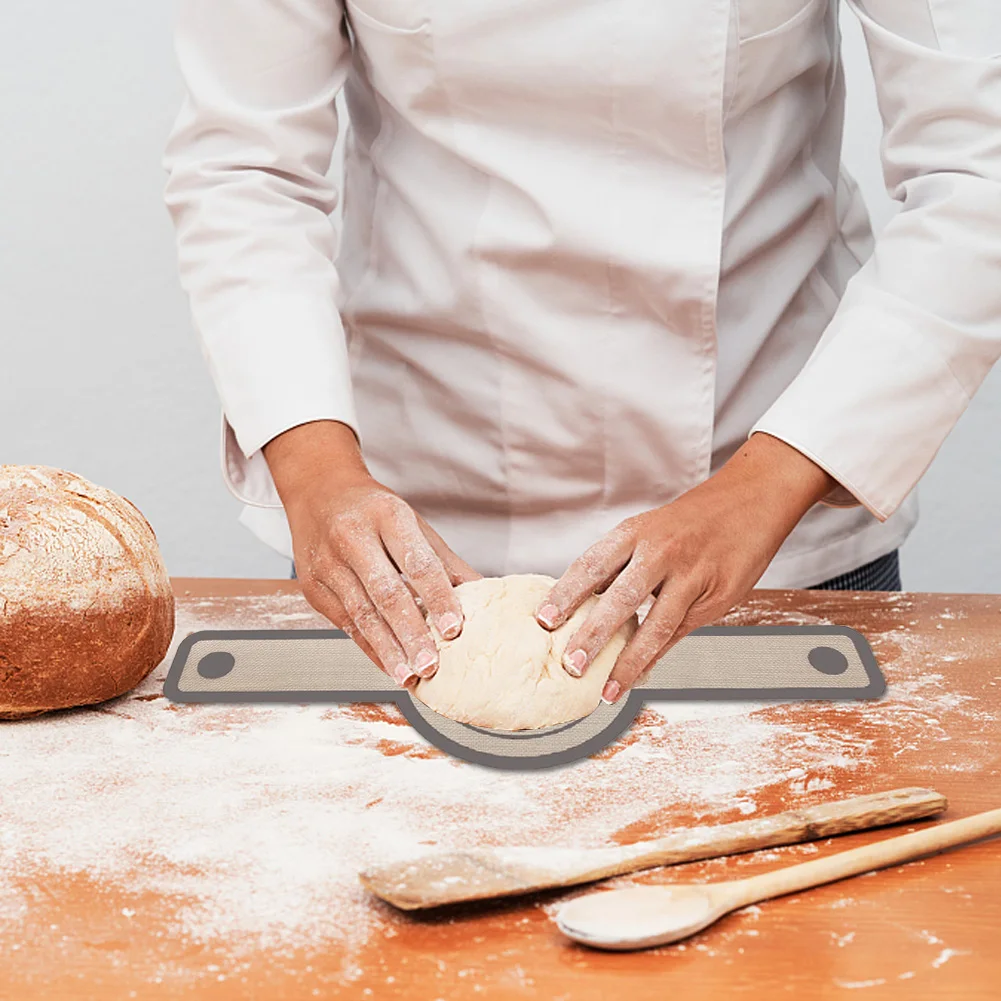 

2Pcs Bread Baking Mat Reusable Non-Stick Baking Mat for Dutch Oven Easy To Clean Bread Baking Long Handles Sling Bakery Supplies