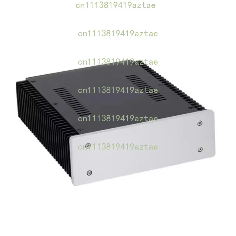 2107 All-Aluminum DIY Audio Chassis Case with Side Heat Sinks, Enclosure for Amplifier DAC Headphone Amp Preamplifier