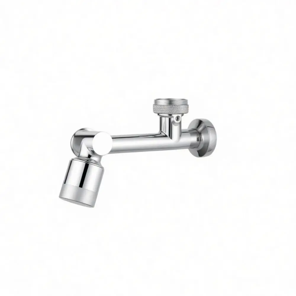Mechanical Arm Faucet Aerator 1080 Degree Rotatable Swivel Tap Extender Splash Proof Bathroom Sink Water Saving Nozzle