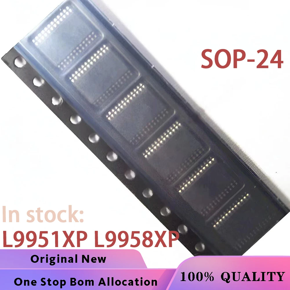 (5PCS)100% New L9951XP L9958XP SOP-24 Chipset