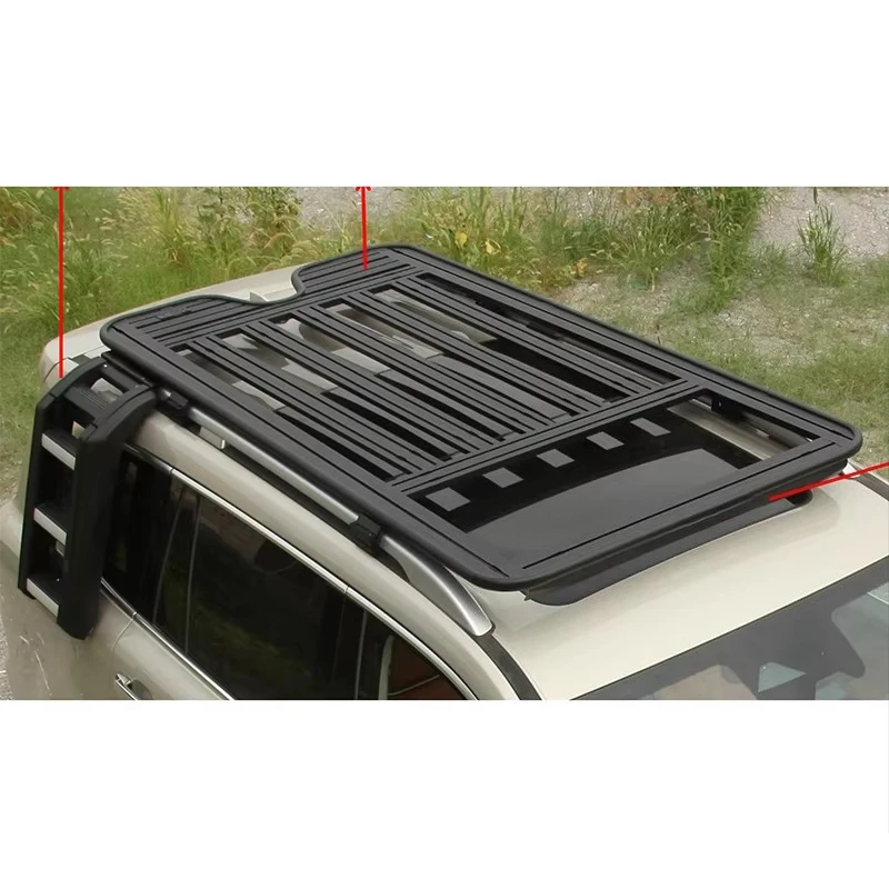 New Stainless Steel Top Roof Cargo Carrier Black Powder Coating Roof Rack for 2023 tank 500 ROOF PLATFORM