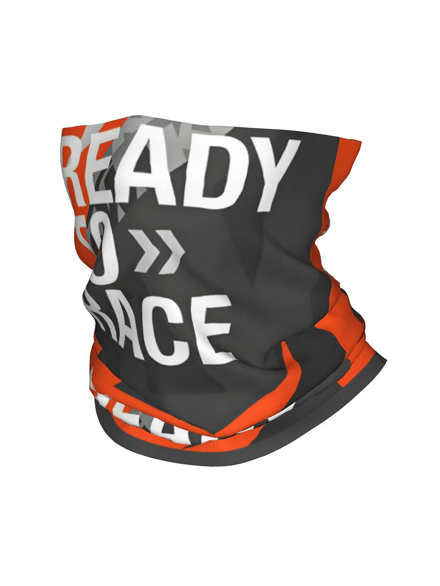 AliExpress NONE Custom Ready To Race Logo Neck Gaiter Men Women Windproof Winter Motorcycle Riding Bandana Scarf for Cycling