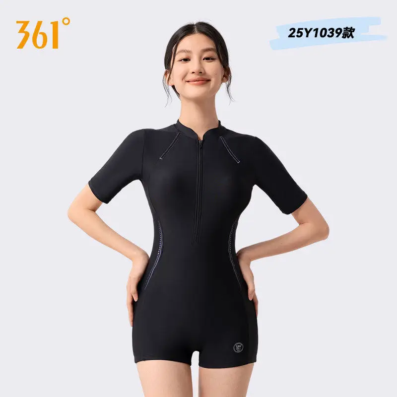 361 Full-Size Women's Swimsuit 2026 New Design High-Class Sport Racing One-Piece Swimsuit