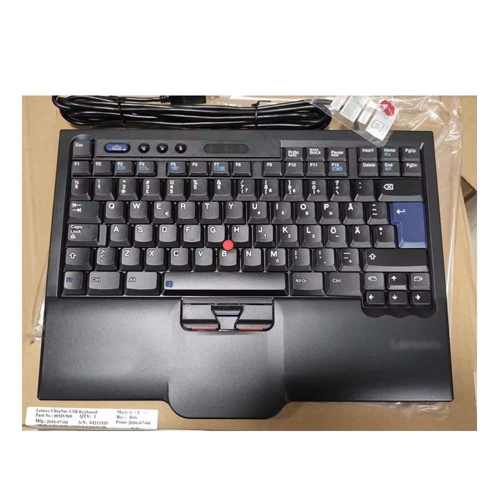 

NEW USB Keyboard FI Finland Layout for LENOVO UltraNav SK-8845cr Universal For Pc & Laptop