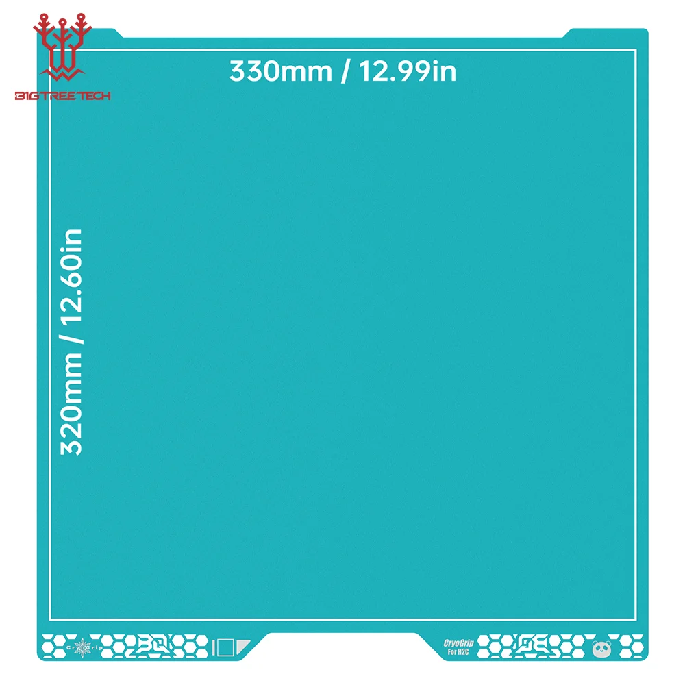 

BIGTREETECH Panda CryoGrip Pro Cool Multicolor Steel Build Plate 3D Printer Upgrade Parts For Bambu Lab A2L H2C