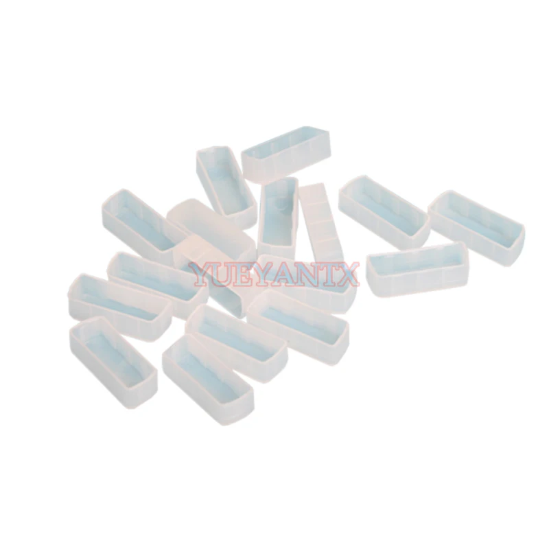 100PCS Silicone DVI Video Port Anti-Dust Stopper Cap Cover Black Dust Plug Port Protector Fit For DVI Female Port