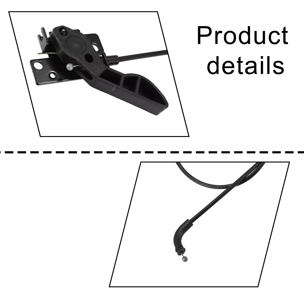 For BMW X3 2011-2017 Engine Bay Latch Hood Release Cable Engine Bay Repair Easy Installation Improved Functionality