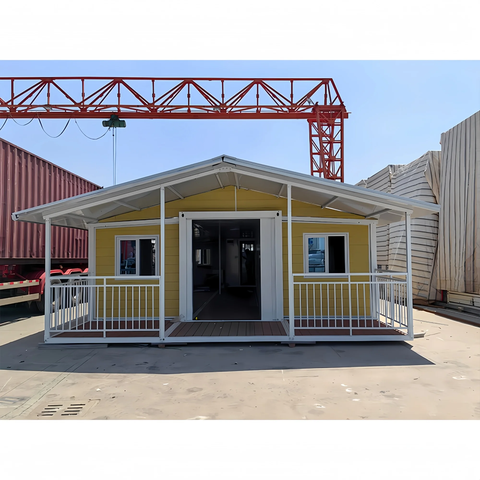 Direct Sale 20FT 40FT Container Expandable Prefabricated House with Kitchen Price Prefab Luxury Mobile Home