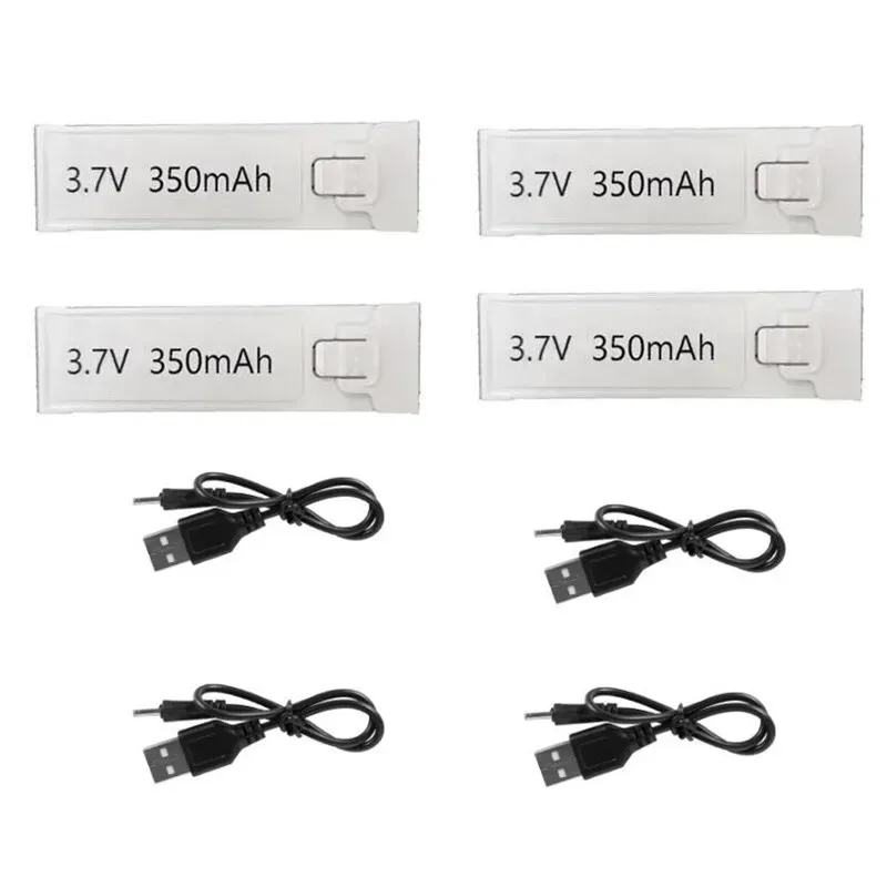 JJRC JH107 Battery For Original JJRC H107 Battery 500mAh 350MAH Battery USB Line JJRC H107 Drone Battery H107 Mini Drone Battery