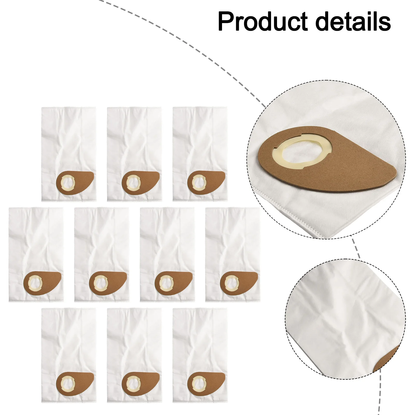 Home Maintenance Vacuum Cleaner Bags Appliance Efficient Dust Collection Optimal Vacuum Performance Cement Dust for capture