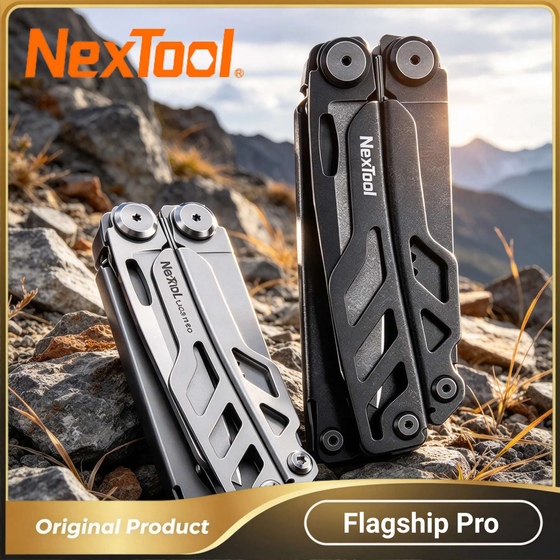 NexTool Flagship Pro 16 In 1 Multitool With Kydex Sheath Folding Pliers Portable Pocket Multipurpose Knife Scissors Multi-tool