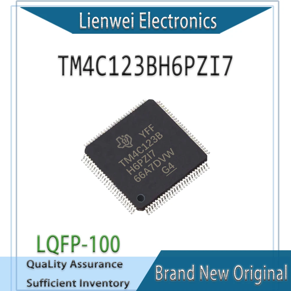

100% New TM4C123B TM4C123BH6PZI7 IC MCU Chipset LQFP-100