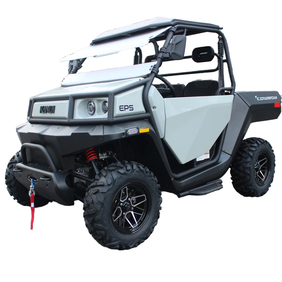 Kandi Cowboy Road Legal 4*4 COC UTV Electric UTV EEC 10kw 72V 4wd Lithium Battery Powered Electric Farm UTV For Adult