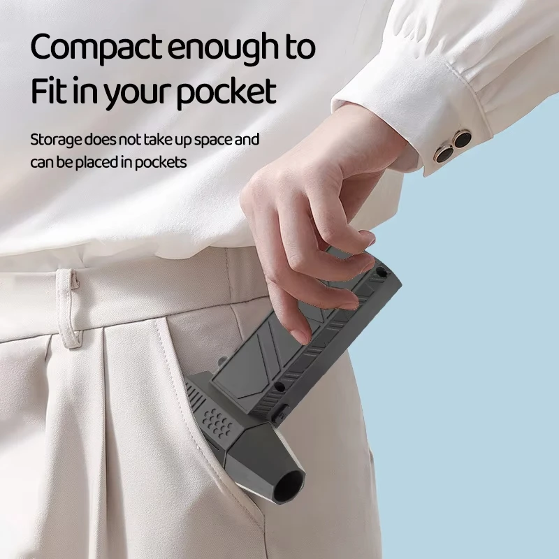 مروحة عنيفة 550000 دورة في الدقيقة منفاخ هواء قوي مكنسة كهربائية للغبار من النوع C شحن رياح قوية 53 متر/الثانية منفاخ توربو نفاث بدون فرش ﻿