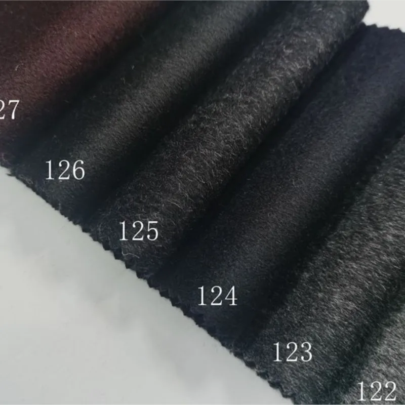 Wool cashmere clothing fabric autumn and winter coat shawl skirt cheongsam suit