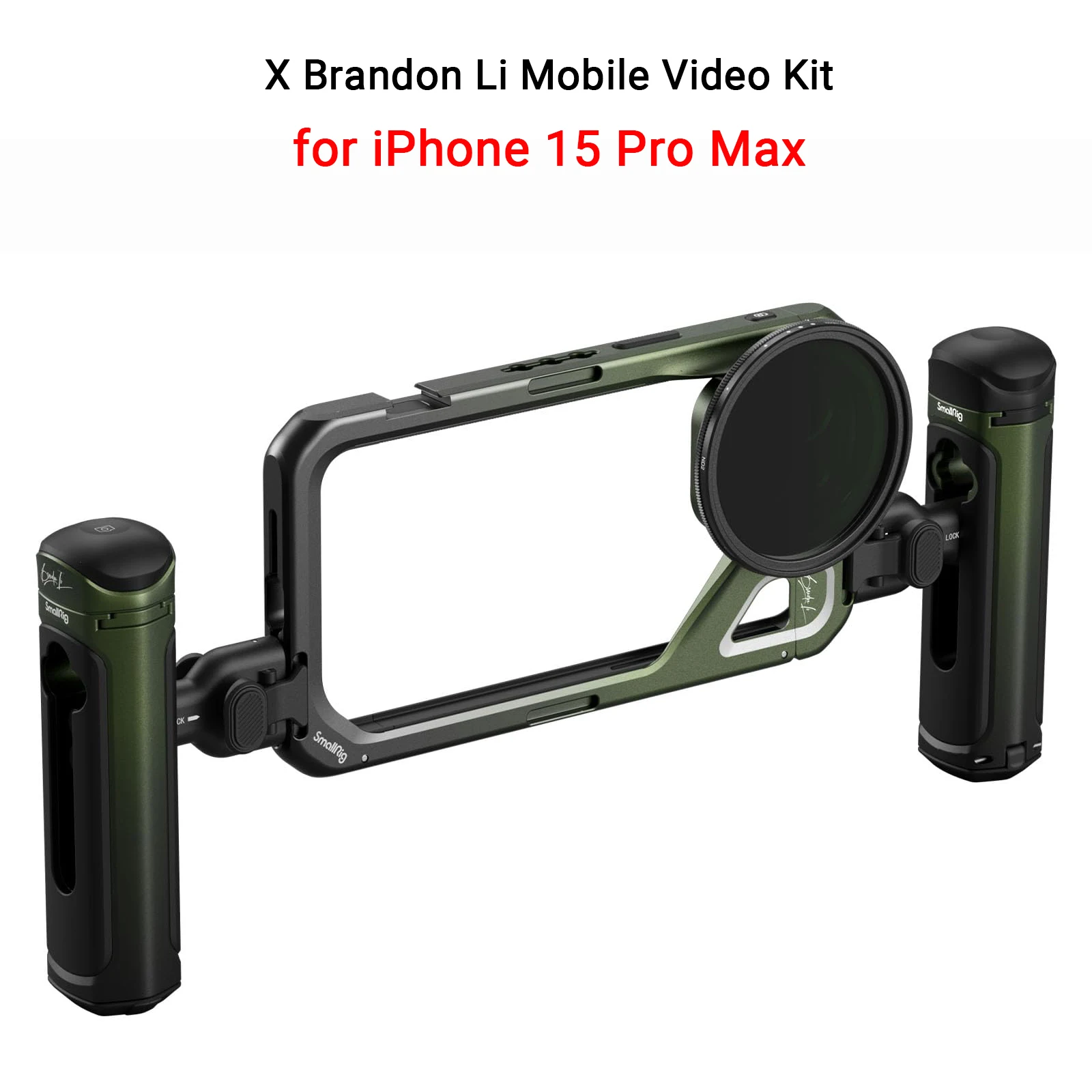 SmallRig iPhone 15 Pro /15 Pro Max 用モバイル ビデオ