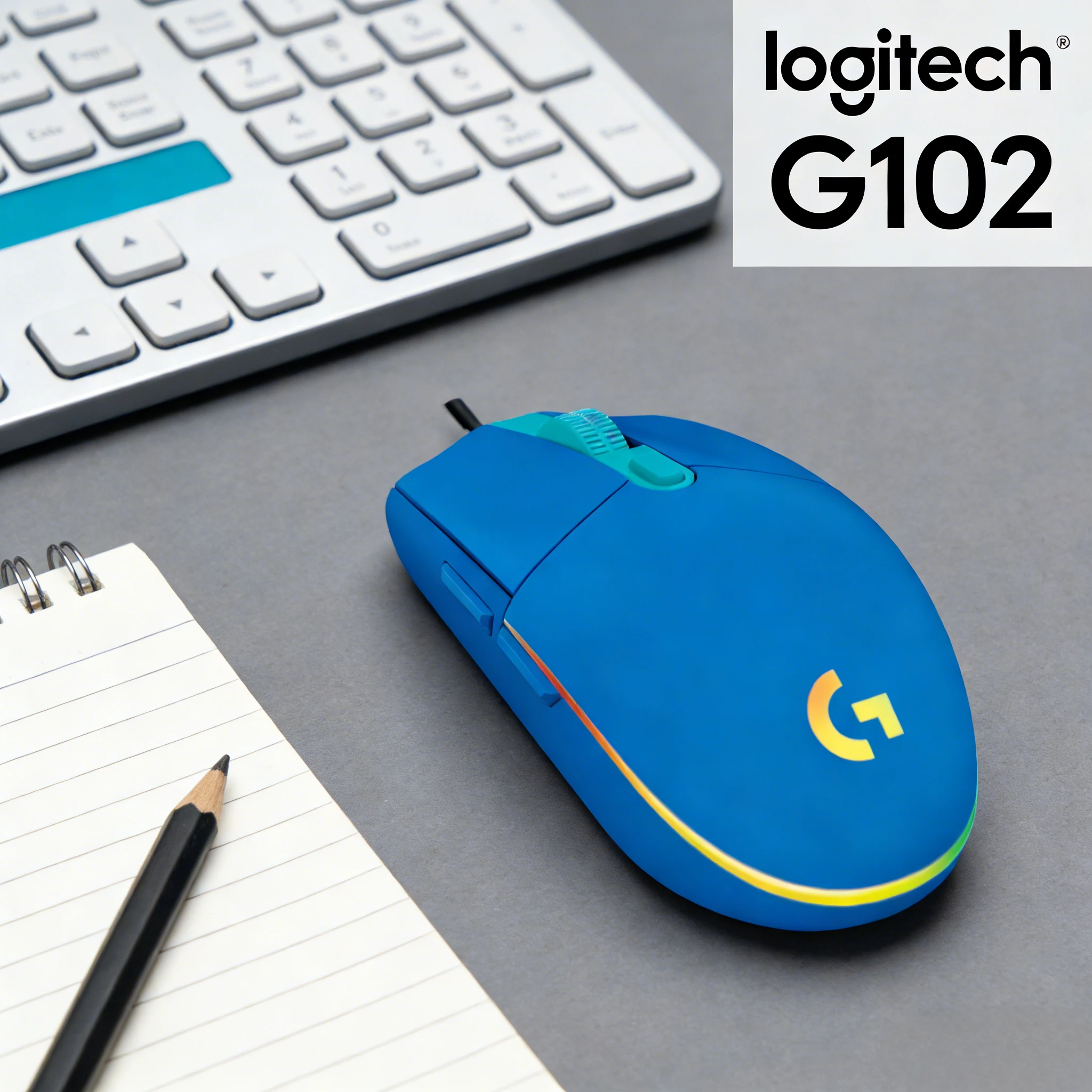 

Динамическое RGB-подсветка — фирменная функция Logitech G102