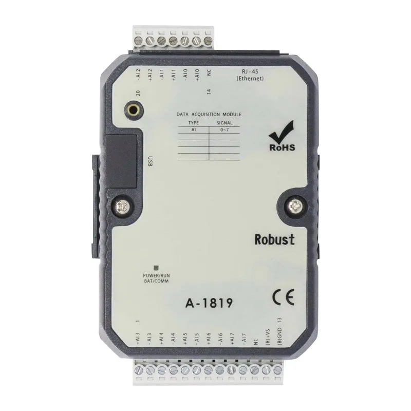 Ethernet Analog Module with 8AI(0/4-20mA) (A-1819)*