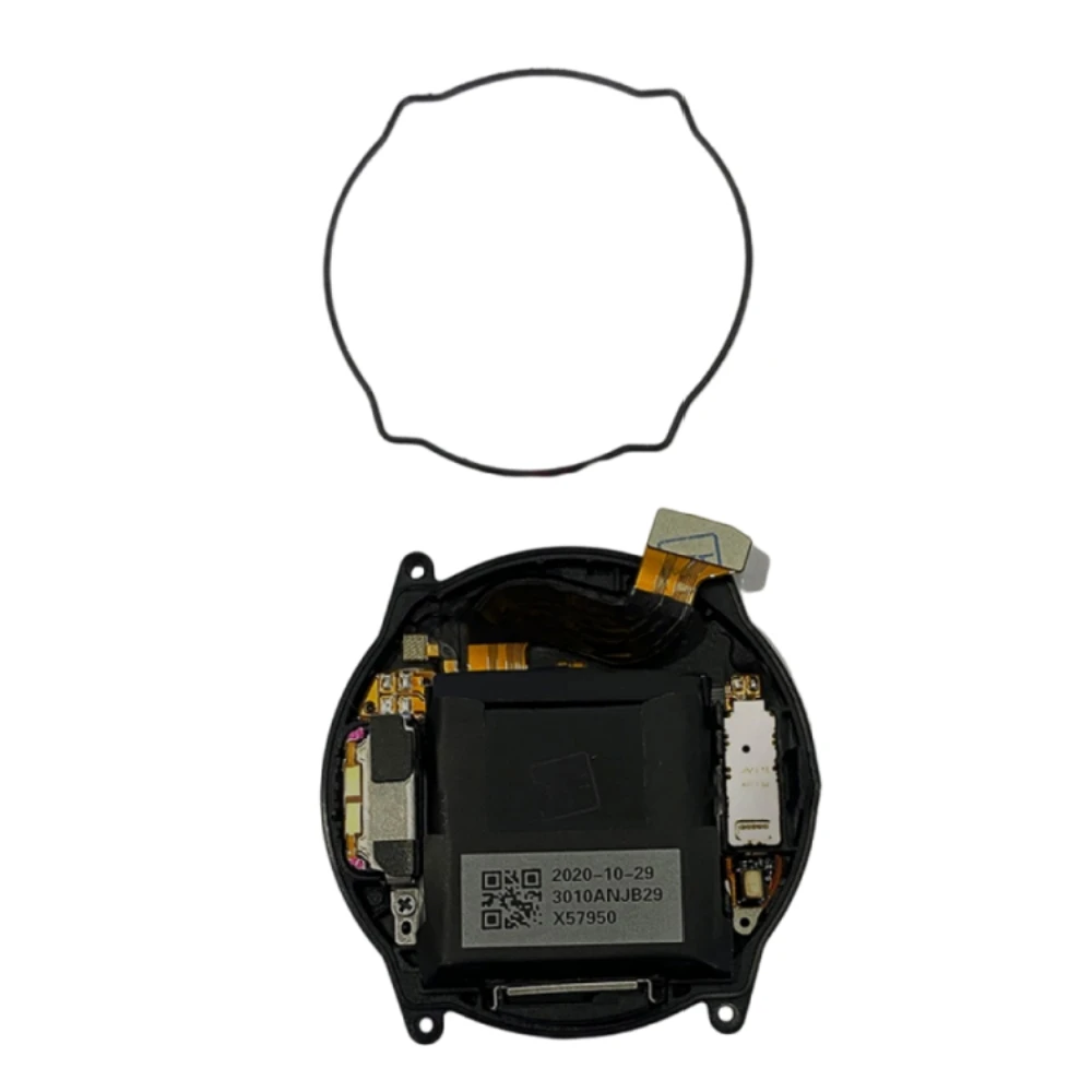 Cubierta trasera de reloj, montaje completo/con anillo impermeable para Huawei Watch GT2, piezas de reparación de 46MM, accesorio de repuesto para