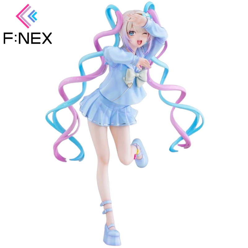 Original FuRyu F:NEX NEEDY GIRL OVERDOSE KAnge Anime Figure PVC 25CM Collectible Model Dolls Statuette Ornament Birthday Gifts