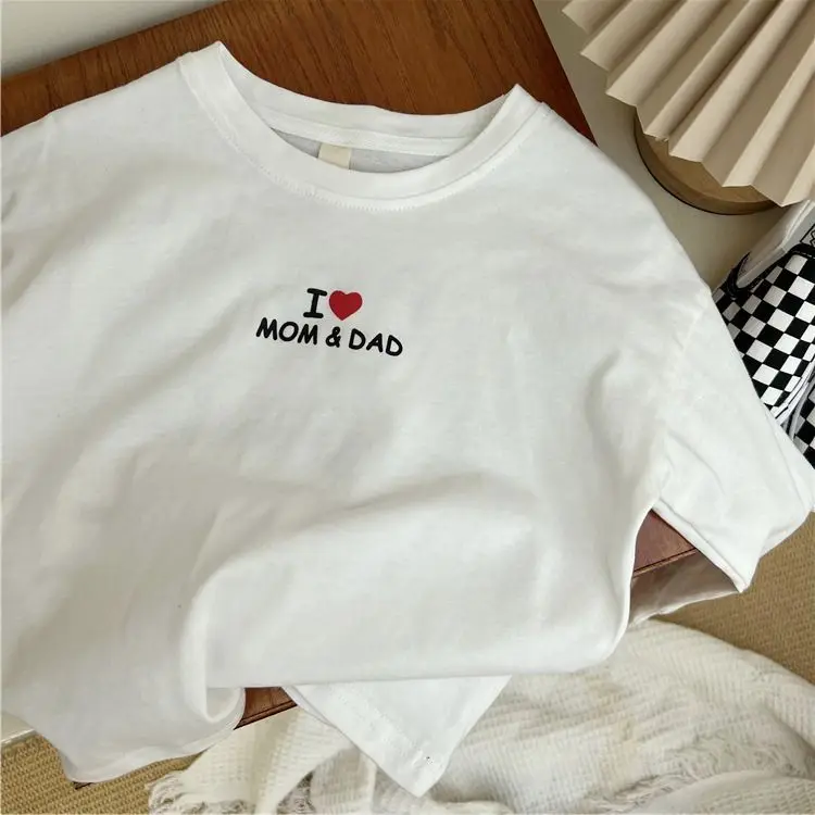 Autumn New Children\'s Pure Cotton Versatile Loose and Fashionable Long Sleeved T-shirt  Baby Comfortable Bottom Shirt