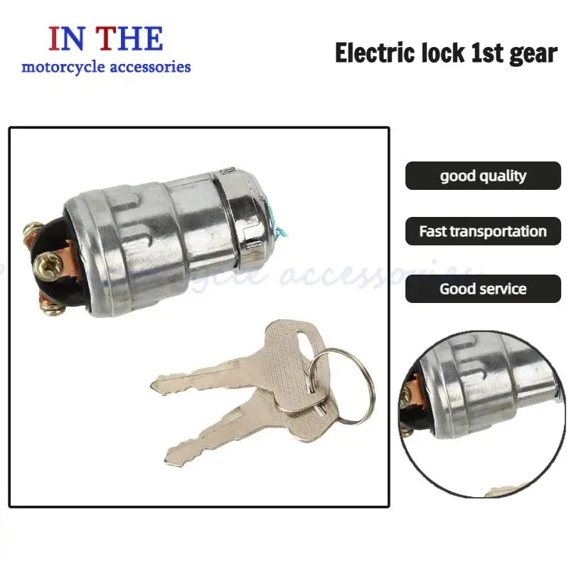 

Universal Ignition Switch with Iron Key – Suitable for Automobiles Forklifts & Engineering Vehicles Modification Projects