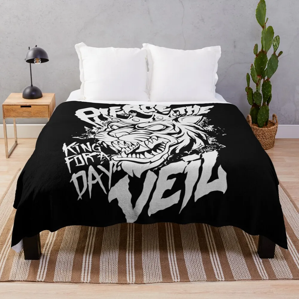 pierce the veil Throw Blanket Flannel Soft Plaid Flannel Fabric Comforter Blankets