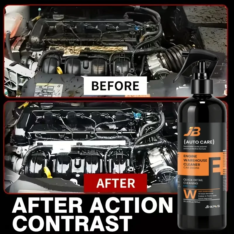 Car Engine Warehouse Cleaner Spray Deep Degreasing Oil Stain Remover Quick Detail Auto Cleaning Spray YT0409