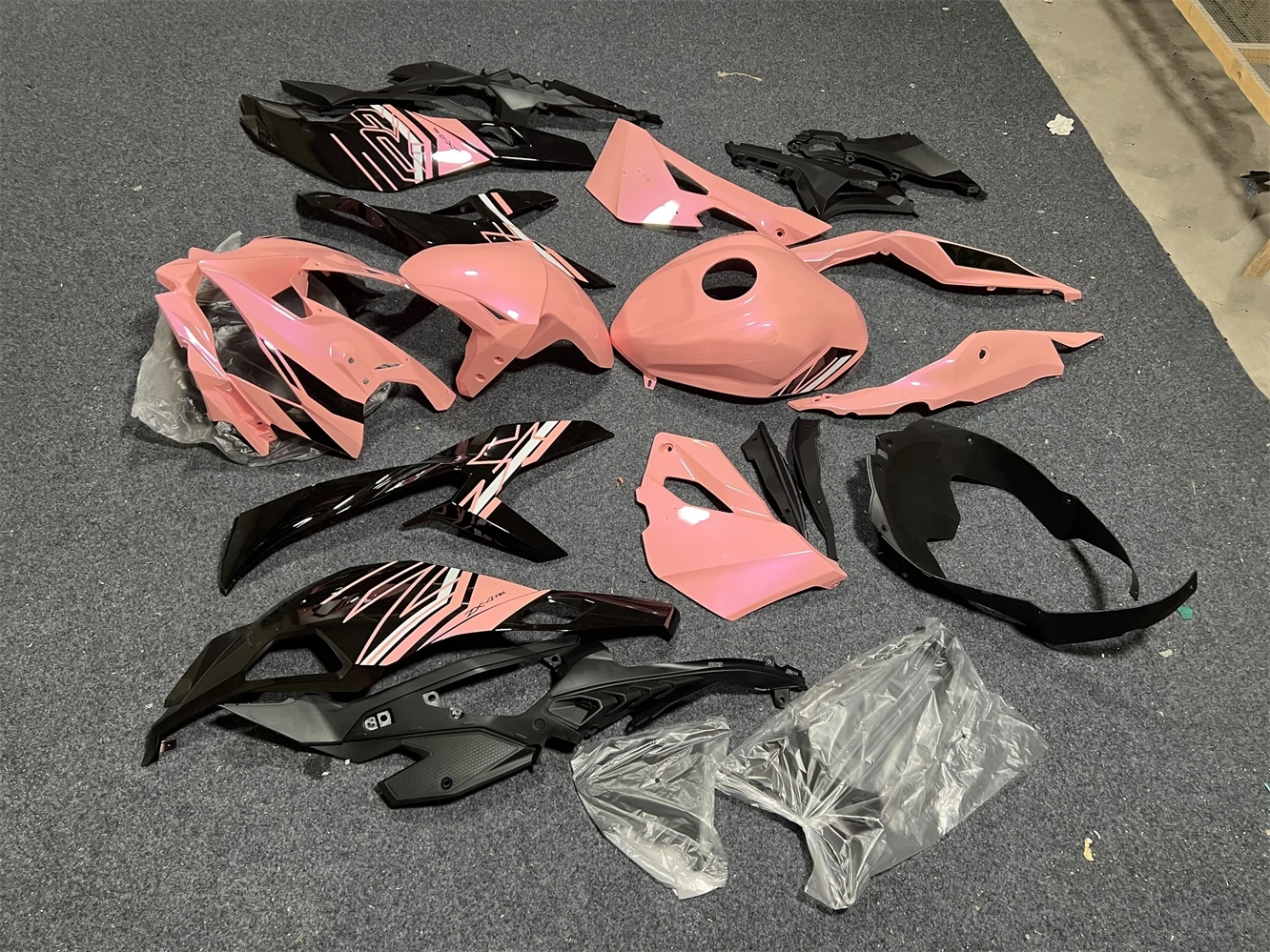 Motorcycle Fairings Kit Fit For ZX-25R ZX-4R 2019 2020 2021 2022 2023 Bodywork Set High Quality ABS Injection purple