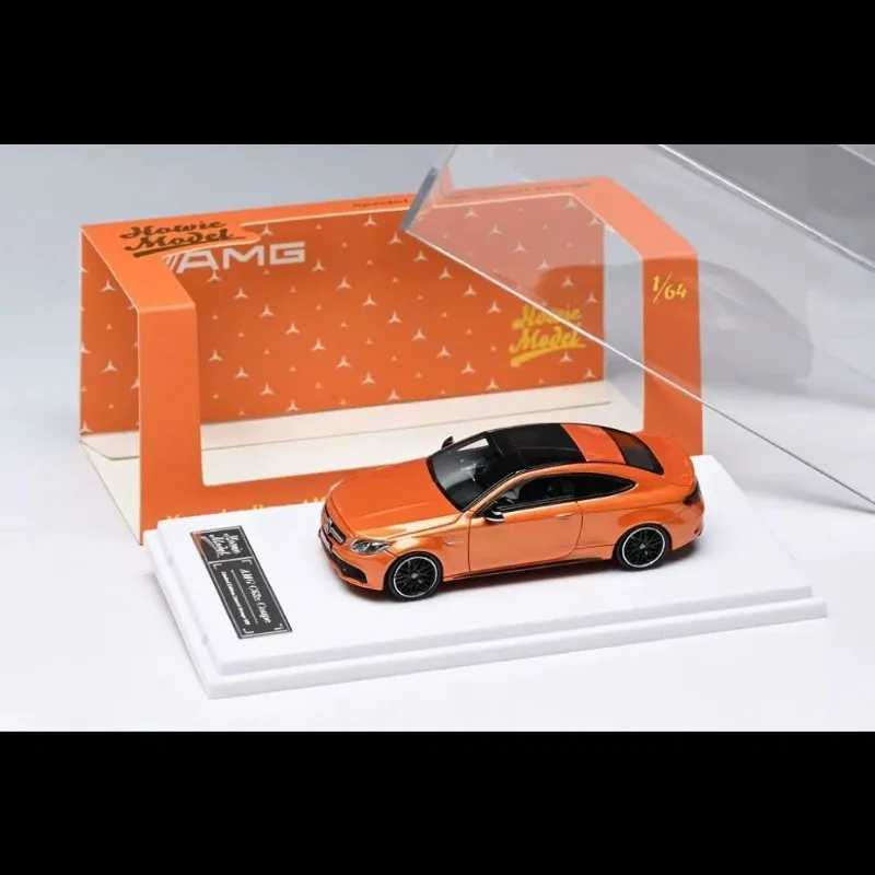Howie Model Diecast 1:64 Scale C63s AMG W205 Car Model Alloy Mercedes‑Benz Play Vehicles Collectible Model Cars Toys for Boys view 4