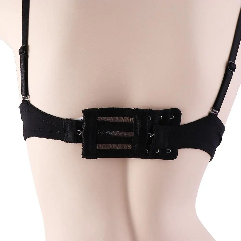 Lingerie Strap 3 Hooks 3 Rows Extenders DIY Bra Extension Buckle Lingerie Strap Intimates Accessories Bra  Extenders Strap