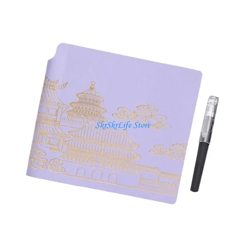 E65E Light Weight 100g Miniature Notebook Pocket Journal Notebook With Leather Cover